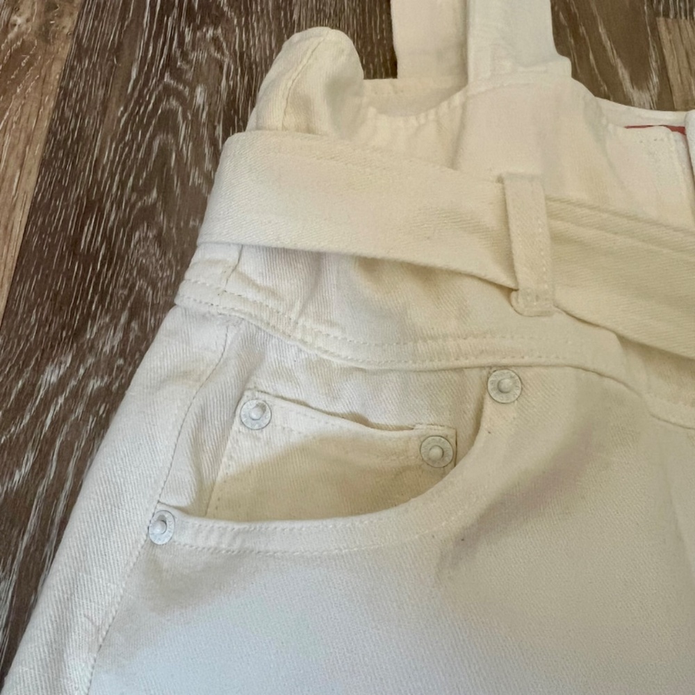 Signature 8 White Denim Overalls - Picture 5 of 15